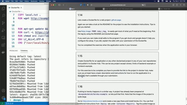 Intro Docker Partie 1 Ex 1.13 à 1.17 смотреть онлайн