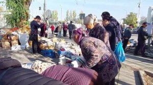 Экскурсия по городу Бишкек. БАРАХОЛКА. Ошский Базар 2023.Кыргызстан.Собачий рынок. Ул. Московская.