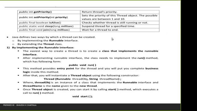 Threads Priority , Thread Constructor And Methods , Java , Threads , Thread Example смотреть онлайн
