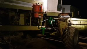 Установка ГСТ 90 на Е 304 кормоуборочный самоходный комбайн Fortschritt косилку плющилку - немку