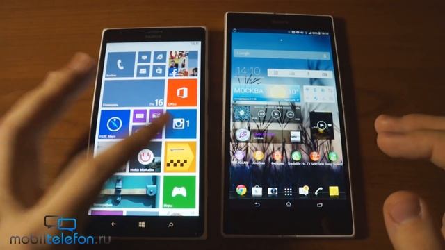 Nokia Lumia 1520 vs Sony Xperia Z Ultra: обзор-сравнение фаблетов (review) смотреть онлайн