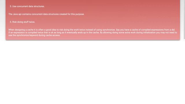 Best practices or principles for sharing objects between threads in Java смотреть онлайн