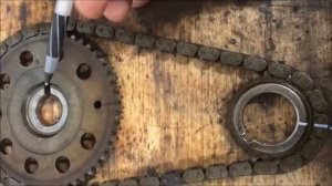 How to install timing chain or belt without special tools Audi Volkswagen vw