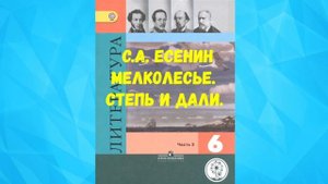 ЛИТЕРАТУРА 6 КЛАСС С.А. ЕСЕНИН МЕЛКОЛЕСЬЕ. СТЕПЬ И ДАЛИ. АУДИО СЛУШАТЬ