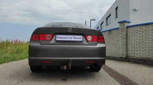 Honda Accord VII 2.0 i-VTEC 156hp 2007 exhaust sound