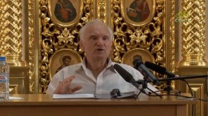 А.И.Осипов.Хороший обычай, когда в храме мужчины справа, женщины слева стоят.