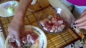 Маринуем шашлык в томатном соке