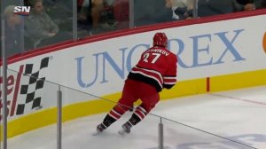 GOTTA SEE IT: Andrei Svechnikov Scores Lacrosse-style Goal To Stun David Rittich