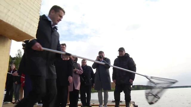 Волгу пополнили молодью стерляди