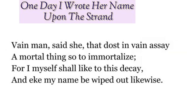 Amoretti Sonnet -75 ll by Edmund Spencer ll complete Hindi Translation @DakshayuEnglish смотреть онлайн