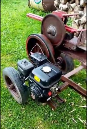 Реечный  дровокол 2023г.Самодельный.