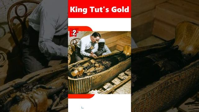 Unveiling the Secrets of King Tutankhamun's Gold Tomb and Mummy | #shorts