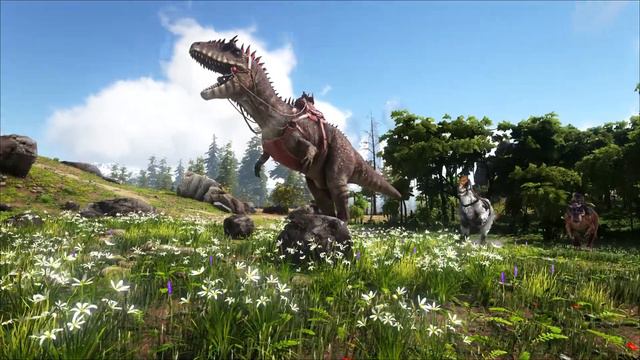 Carcharodontosaurus has been added to ARK!!! | Кархародонтозавра добавили в ARK!!!!