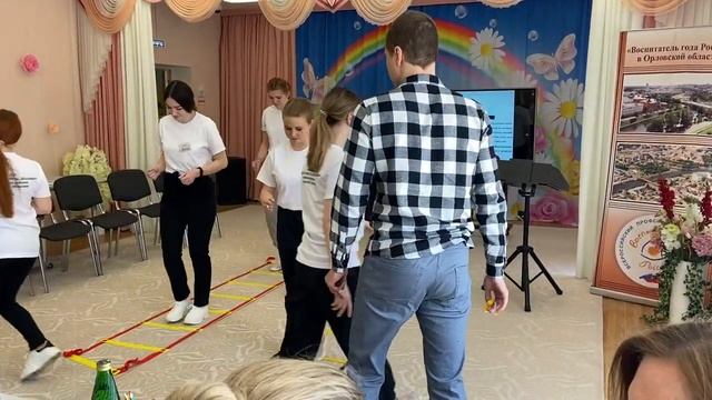 Мастер класс 2022 в детском саду №8 "Координационная лестница" смотреть онлайн