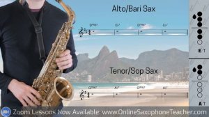Learn 'The Girl From Ipanema' On Sax #30