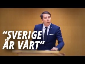 Richard Jomshofs (SD) brandtal 2018-10-17 "Sverige är vårt"