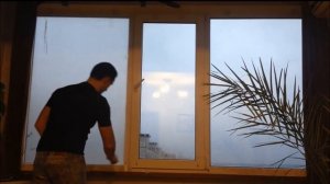 Утепление окон изнутри. Warming of windows inside
