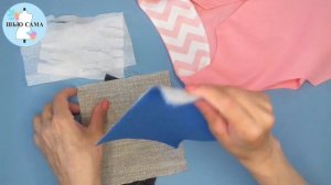 Выбираем дублерин и флизелин для обработки горловины, ворота, манжет, петель и т.д. Шью сама