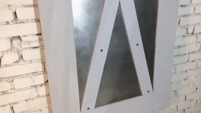 Амбарная лофт дверь "Gray Metal" Студия RIDS2.0