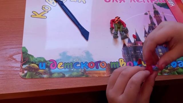 Детское творчество. Пластилиннен аниматрониктарды жасаймыз (2болим)/космос лепка смотреть онлайн