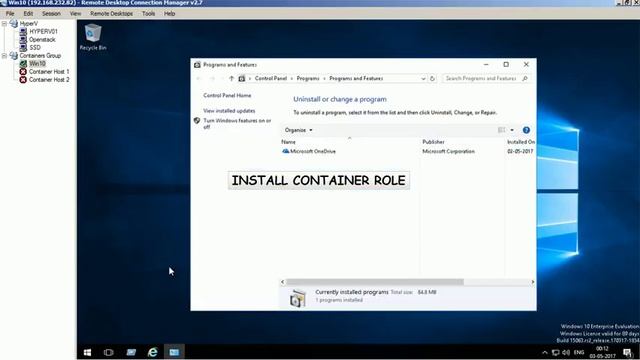 Installing docker on Windows 10 смотреть онлайн