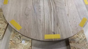 Овальный стол из массива дуба