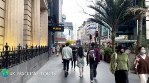 [4K]  Walking Tour Through Auckland City CBD Streets - New Zealand