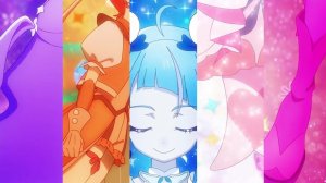 [1080p] Hirogaru Sky! Precure - Group Transformation {Ver. Cure Sky}