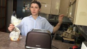 Тостер Kitfort KT-2036-4. Хрустящие тосты вместе с Тостером Kitfort KT-2036-4 (Китфорт)