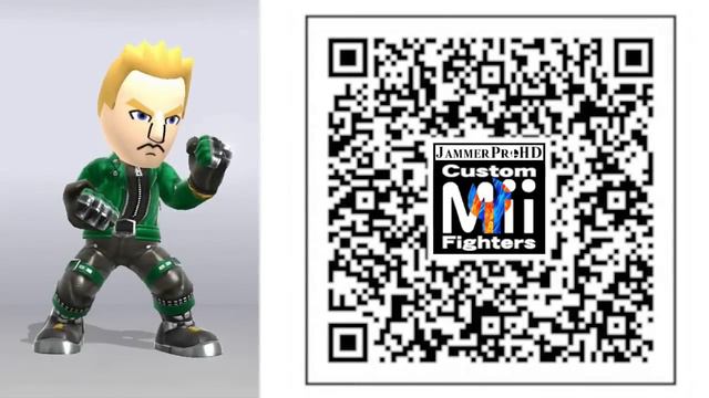 Ken, Chun-Li, M Bison, and MORE! - Mii Fighter QR Codes for Smash Bros смотреть онлайн