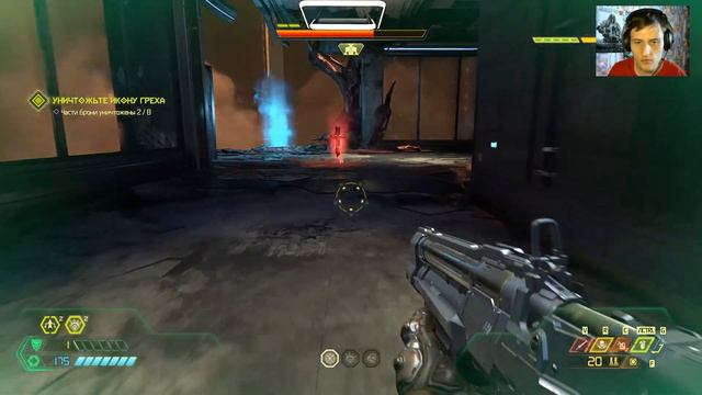 DOOM Eternal➤20 серия➤Огромная Икона Греха[1080p] смотреть онлайн