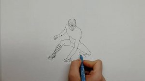 как нарисовать человека паука / draw a spiderman