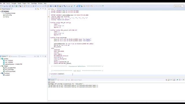 Tutorial : Create a Calculator With OpenEdge Progress 4GL смотреть онлайн