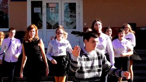 Линейка 24. Флешмоб учителей