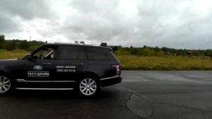 Полицейский разворот Range Rover в исполнении Павла Григорьева