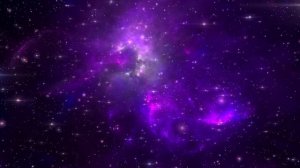 Футаж — Фиолетовая галактика | Бесконечный космос | Фон для видео