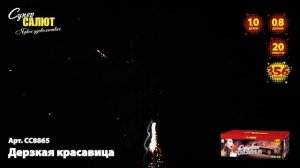 Батарея салютов Дерзкая красавица (356/0,8;1) СС8865