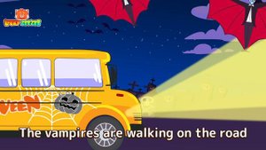 Halloween Song 😊😽🥰 Wheels On The Bus go Round and Round 😻 Lucky Zee Zee Kids Song & Nursery Rhymes
