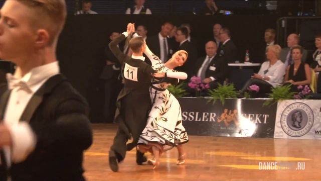 Maxim Pugachev - Kira Oxas, RUS, Final English Waltz смотреть онлайн