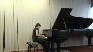 Д.  Шостакович -  Прелюдия и фуга до мажор -  Дарья Ионкина