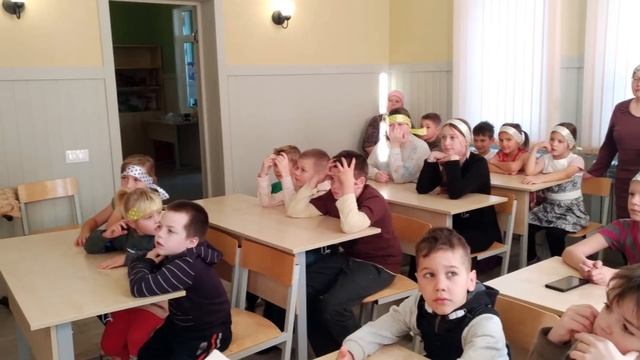 Урок в воскресной школе с. Кулаево