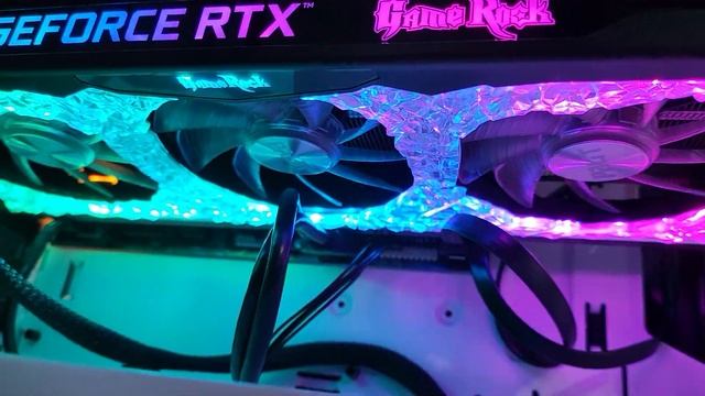 Palit RTX 3070 TI Game rock смотреть онлайн