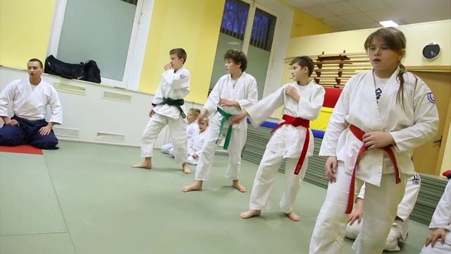 Экзамен по айкидо в Family Dojo