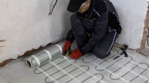 Порядок монтажа одножильного нагревательного мата ЧТК