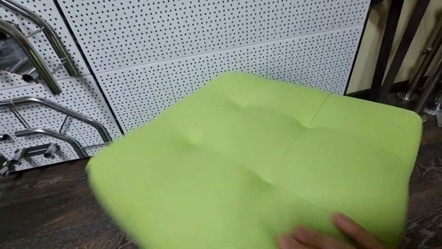 Пуфик мягкий салатовый.mp4 смотреть онлайн