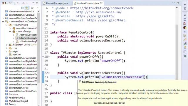 Abstract classes vs Interfaces java смотреть онлайн