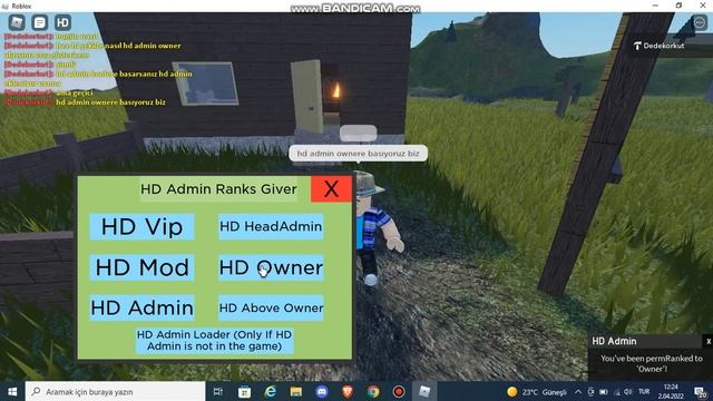 Roblox Hd Admin Owner Olma Require Scripti
