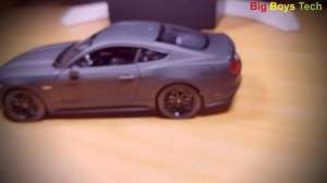 Unboxing-Diecast 2015 Mustang Matte Black 1:24. Diecast Welly