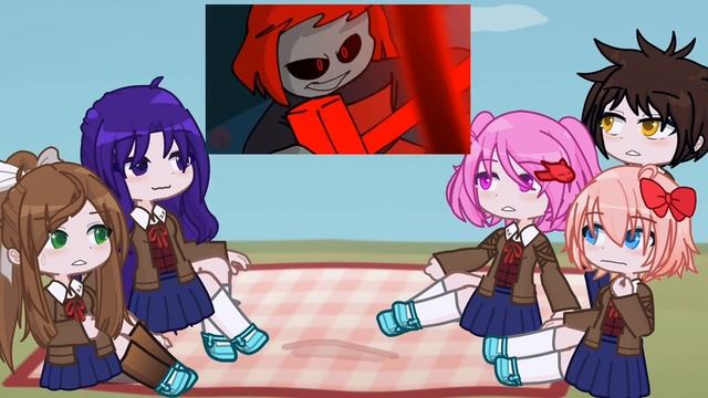 DDLC Reacts to VHS Sans vs Underplayer [2\2] смотреть онлайн