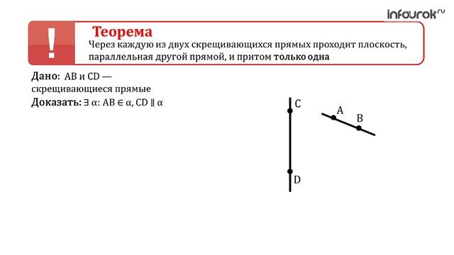 Прямые ов и сд параллельные а оа